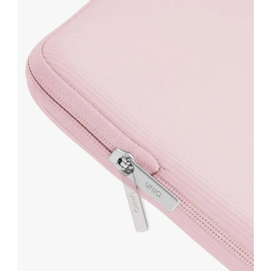 UNIQ Cyprus Ridge Edition Water-Resistant Neoprene Laptop Sleeve For MacBook Neo 13" | Air 13" - PETAL PINK